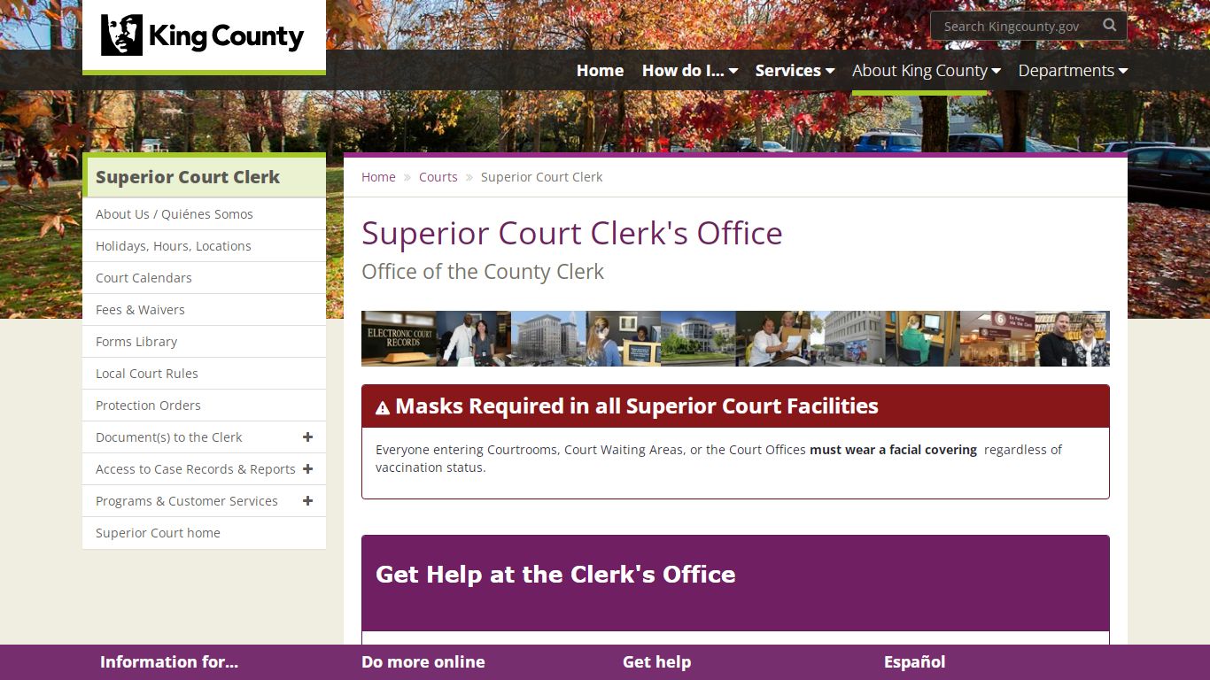 Superior Court Clerk's Office - King County